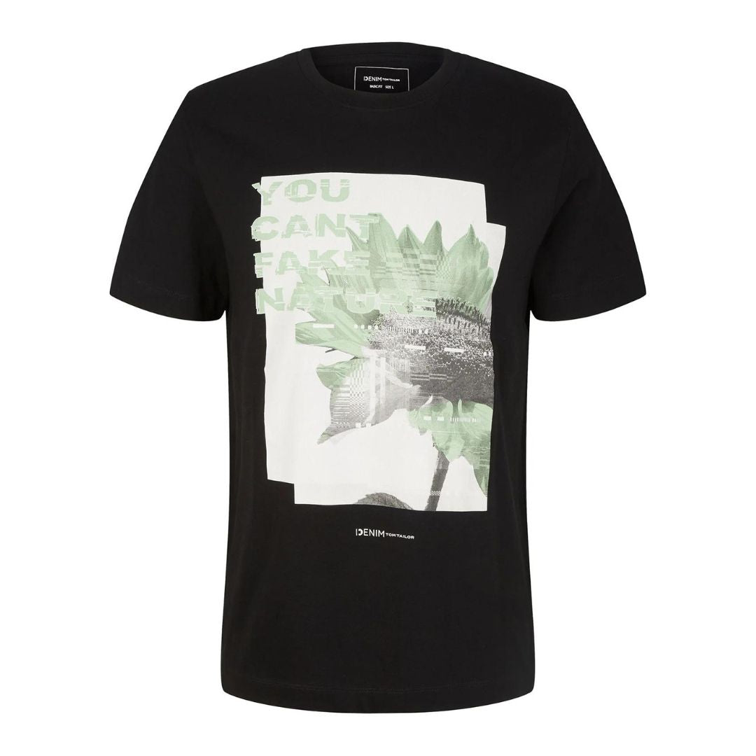 Tom Tailor Black T-shirt