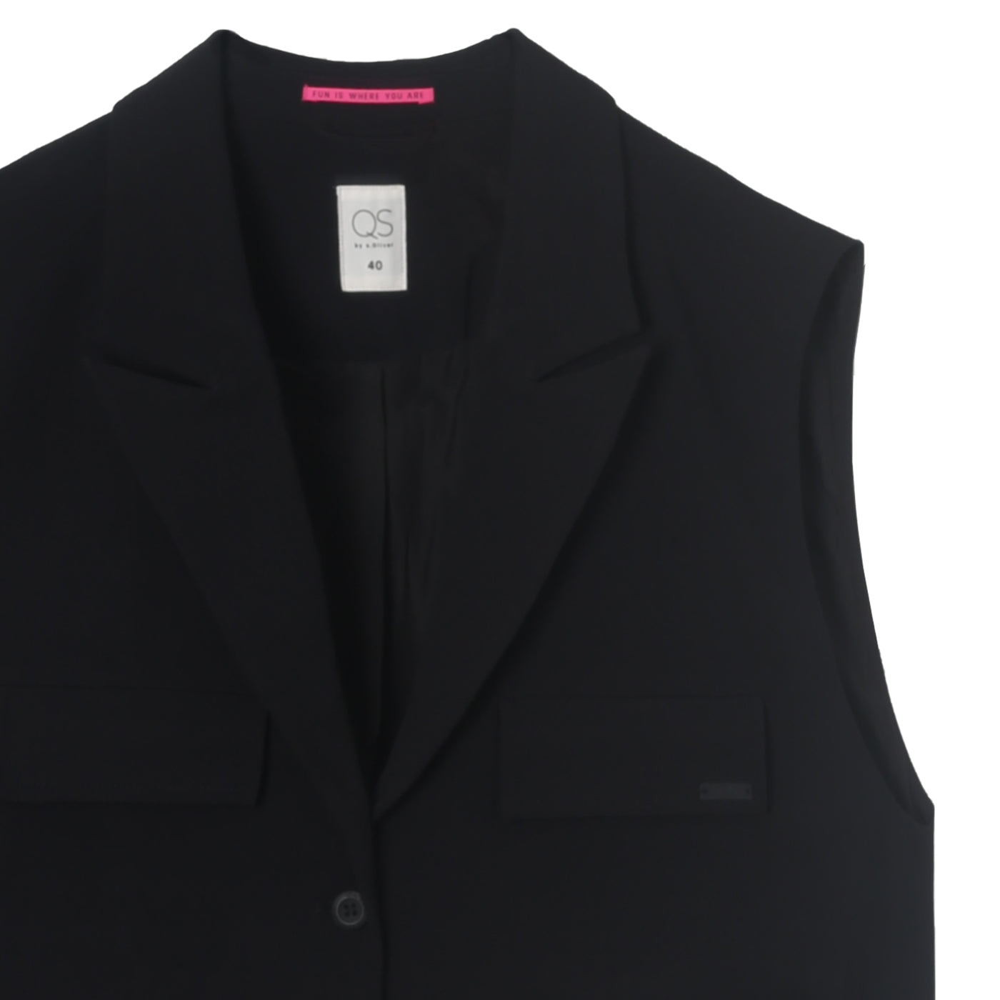 s.Oliver Sleeveless Blazer