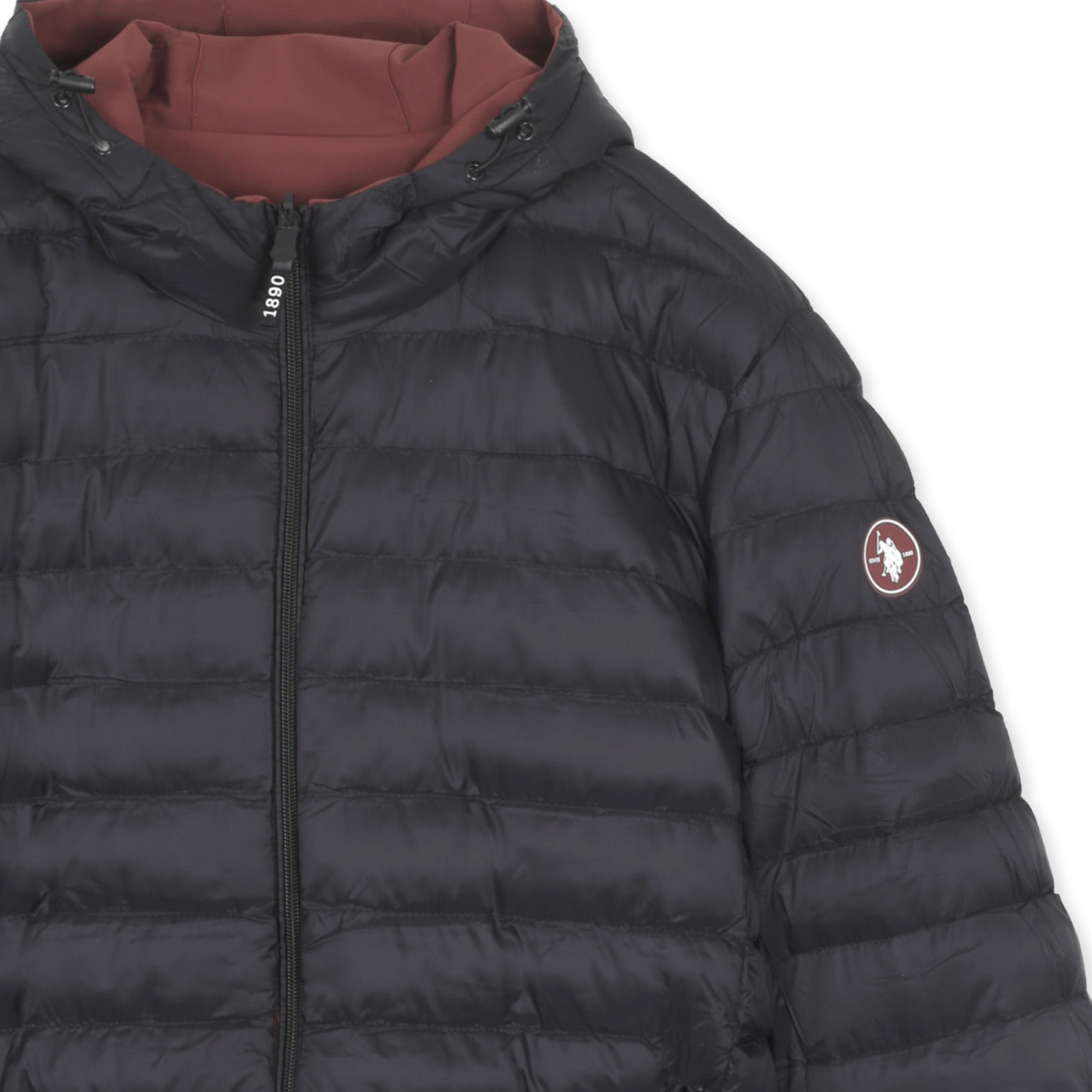 U.S. Polo Assn Reversible Coat | Bordeaux