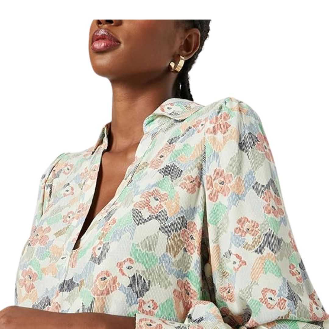 s.Oliver Flower Blouse