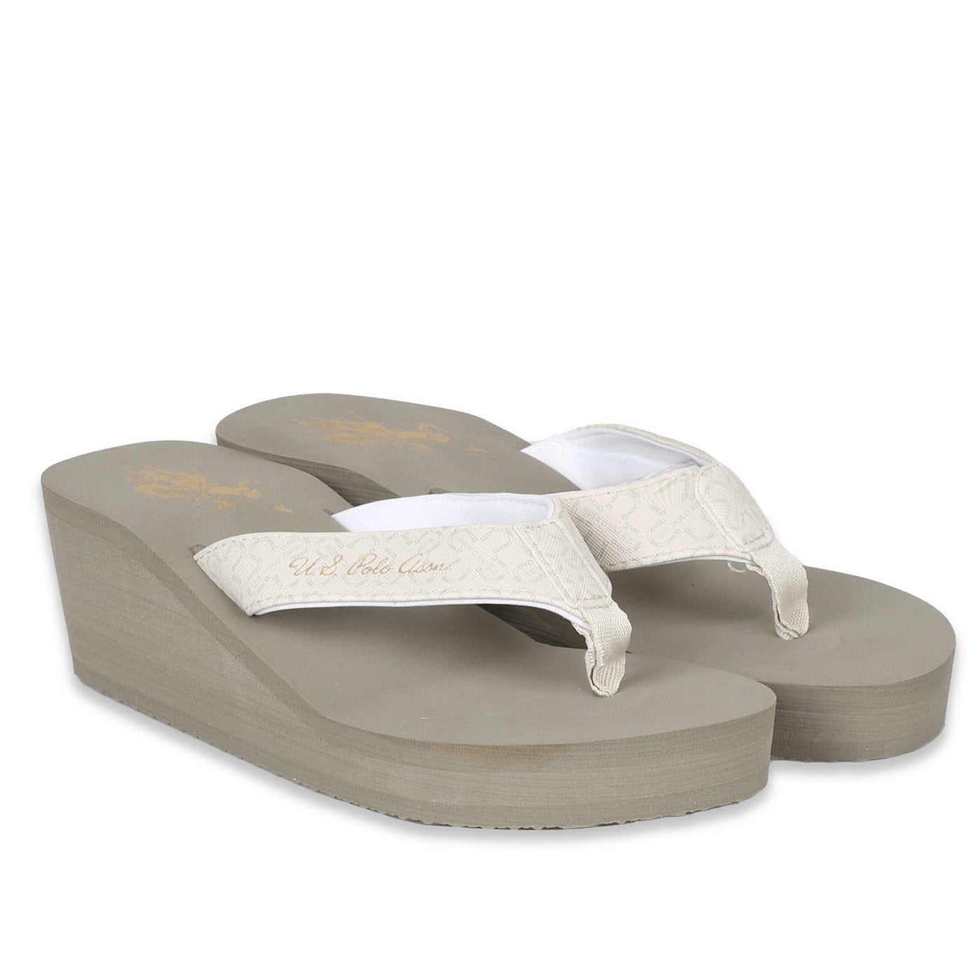 U.S. Polo Assn. Platform Slippers