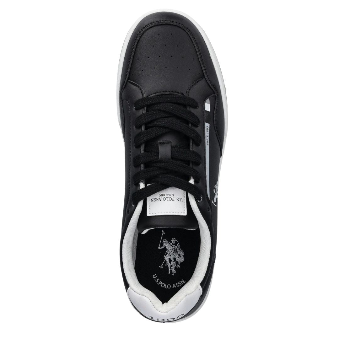 U.S.Polo Assn. Black Sneaker Steve003