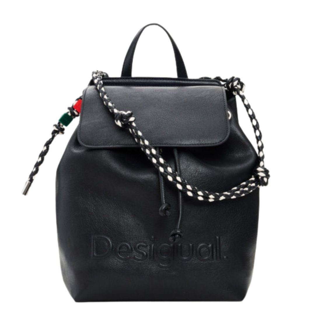 Desigual Black Backpack