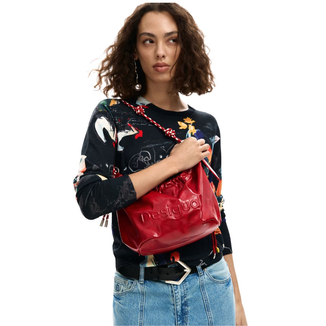 Desigual Red Shoulderbag