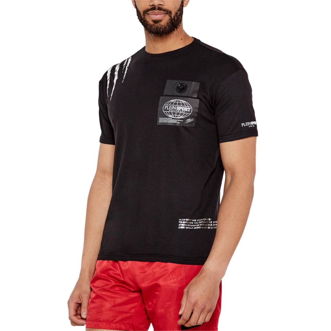 Plein Sport Swim Black T-shirt
