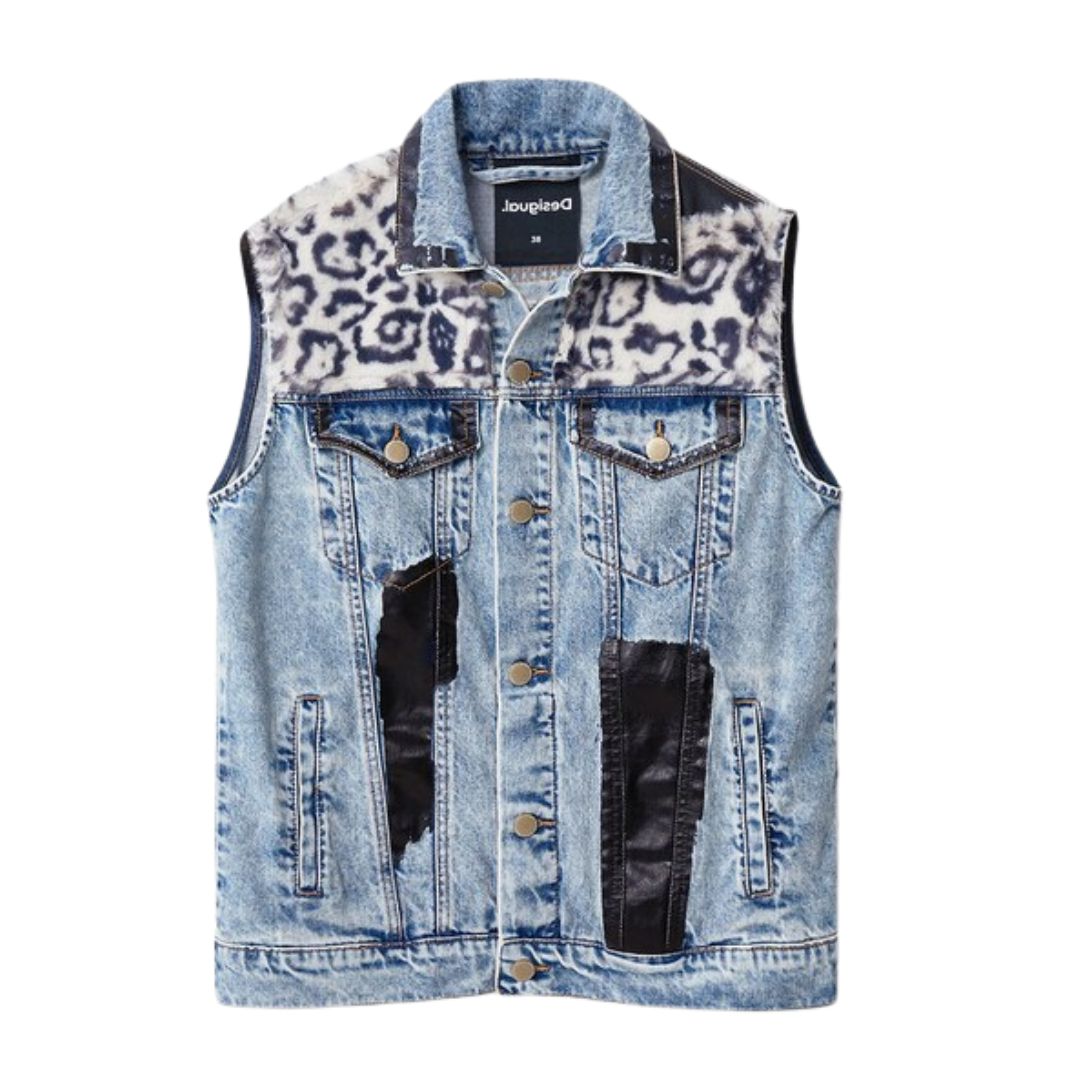 Desigual női Chaq Filadelfia Denim Vest