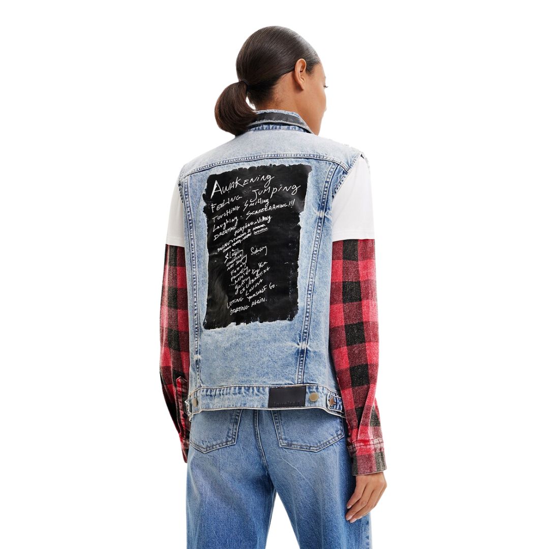Desigual női Chaq Filadelfia Denim Vest