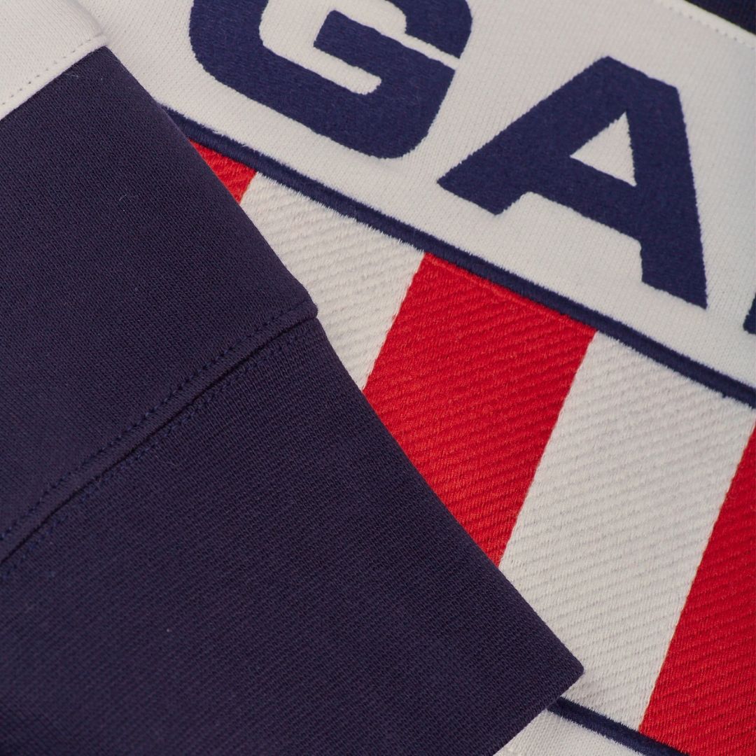 Gant Retro Logo Block Crew Neck Sweatshirt