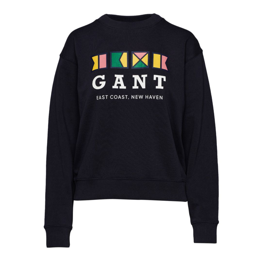Gant Flags C Neck Sweatshirt