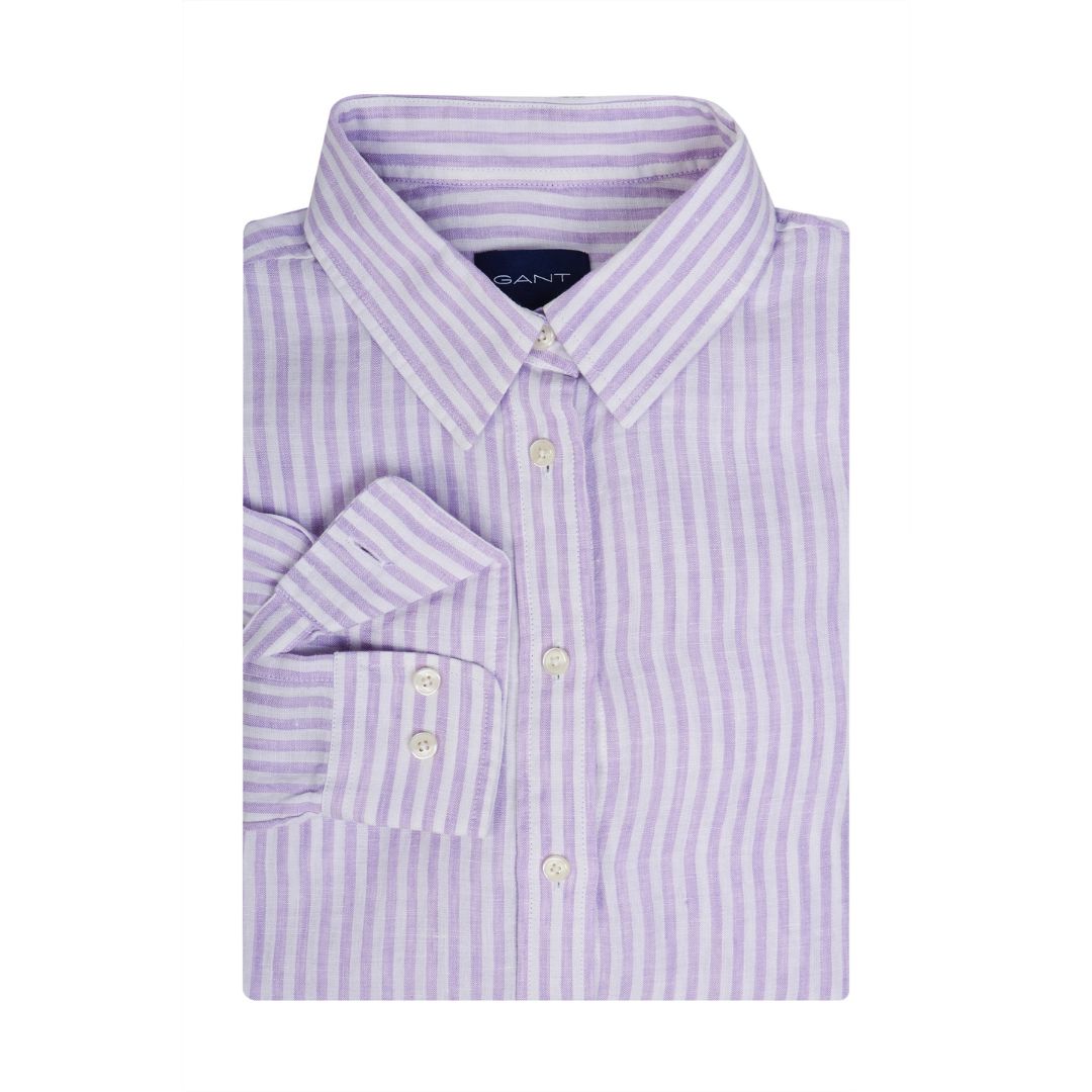 Gant Reg Linen Stripe Shirt