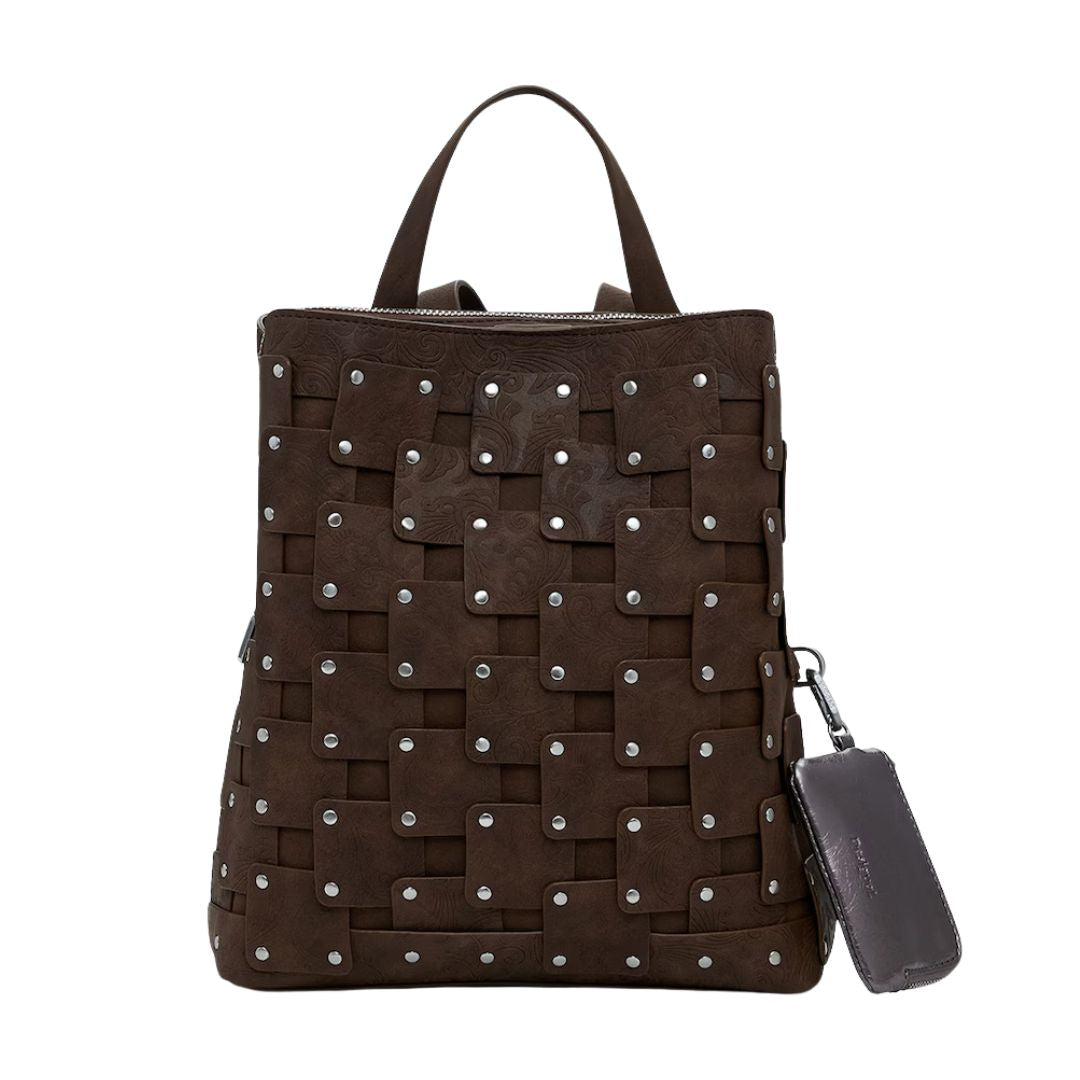 Desigual Back New Patch 1 Choco Sumy BackpackI Barna