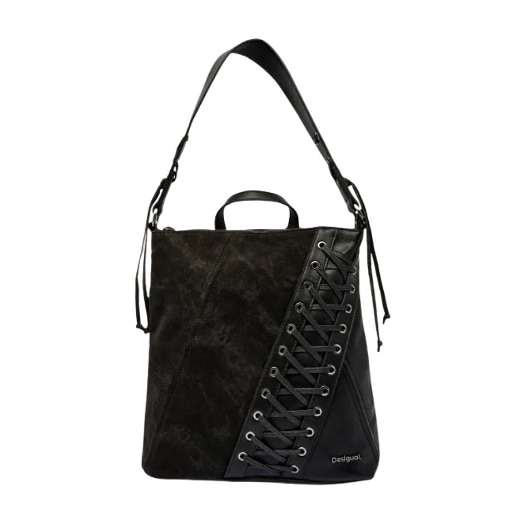 Desigual Back Black Patch Tango Pretoria Backpack