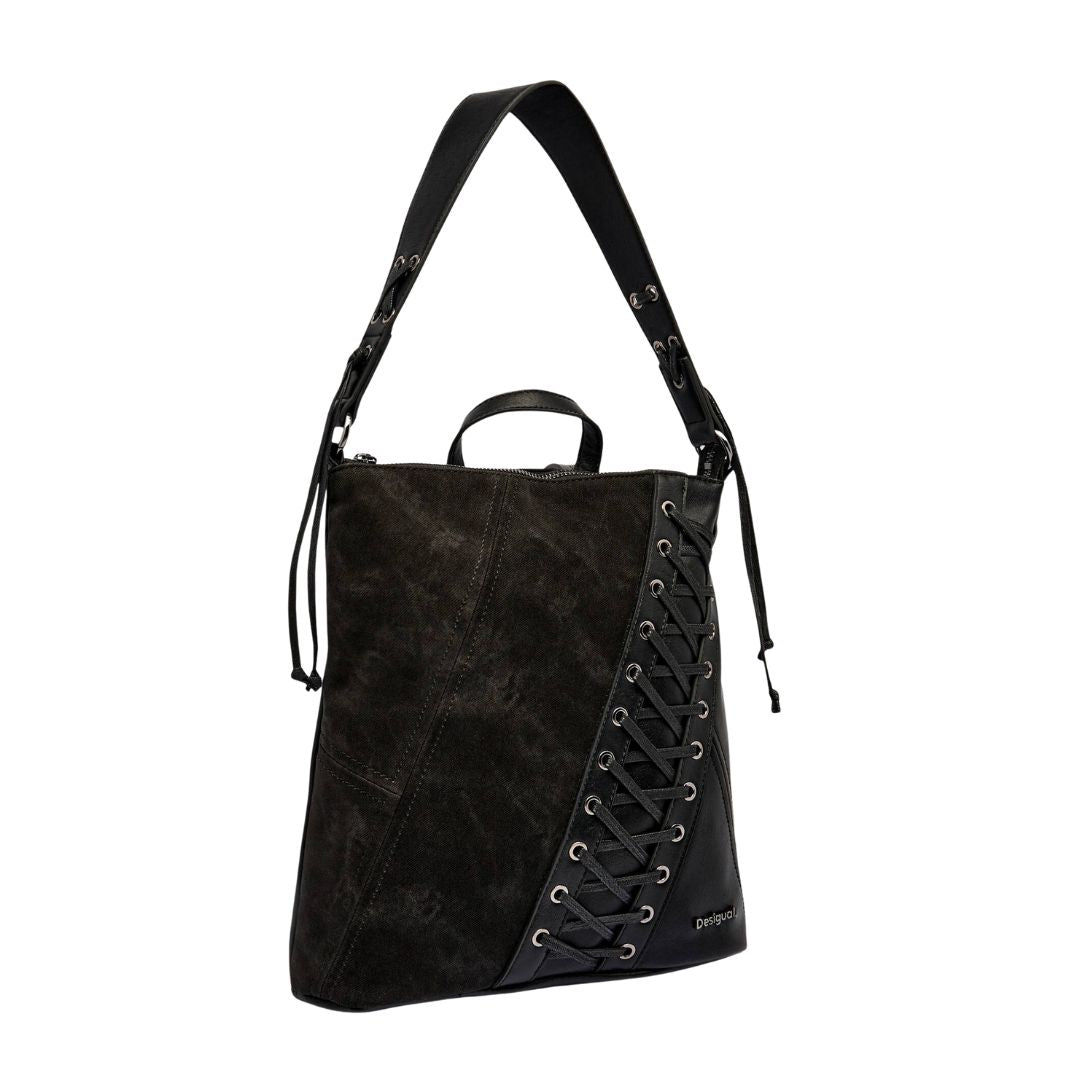 Desigual Back Black Patch Tango Pretoria Backpack