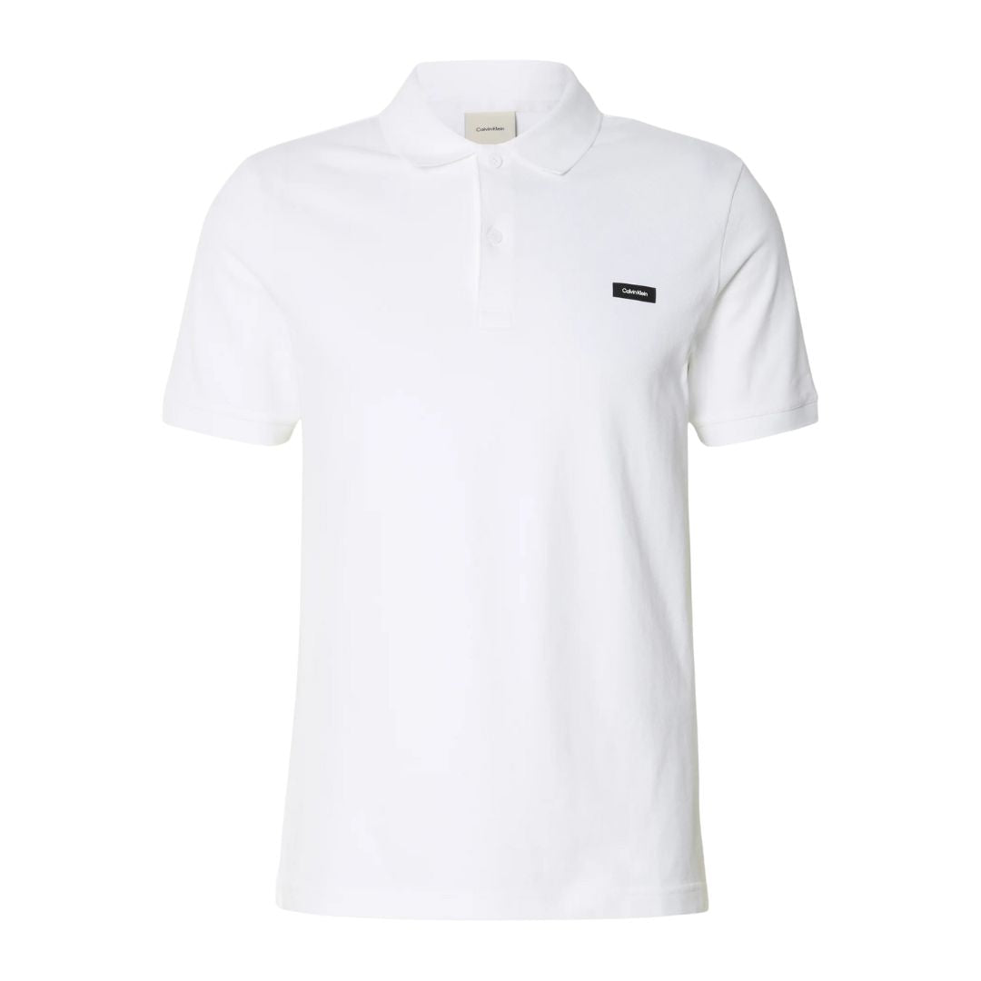 Calvin Klein White Polo Shirt
