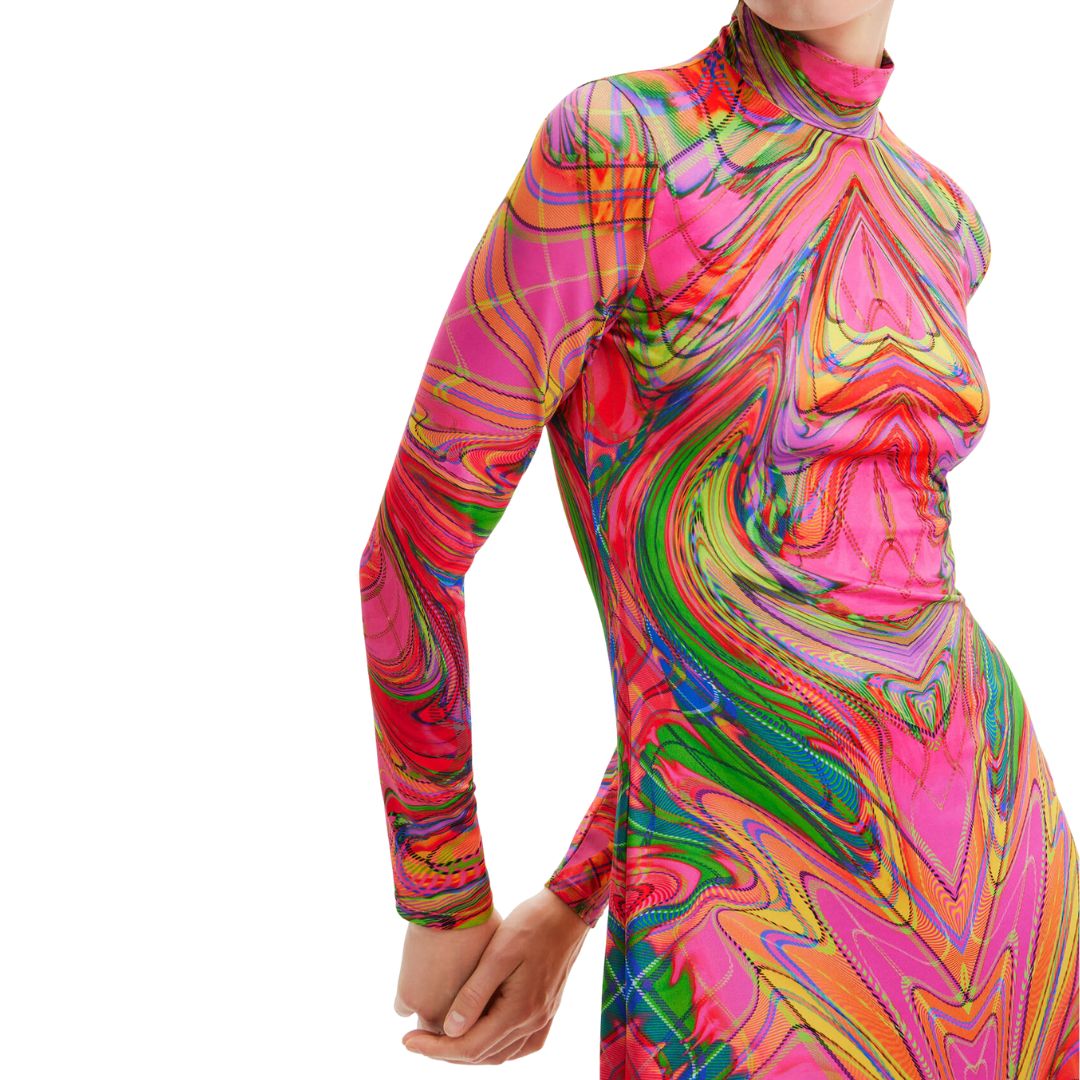 Desigual Multicolor Dress