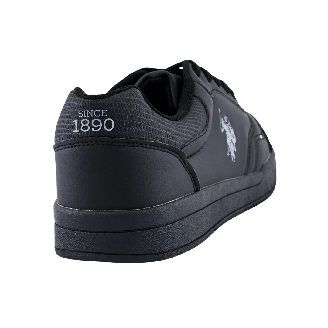 U.S. Polo Assn. Black Sneaker Steve001