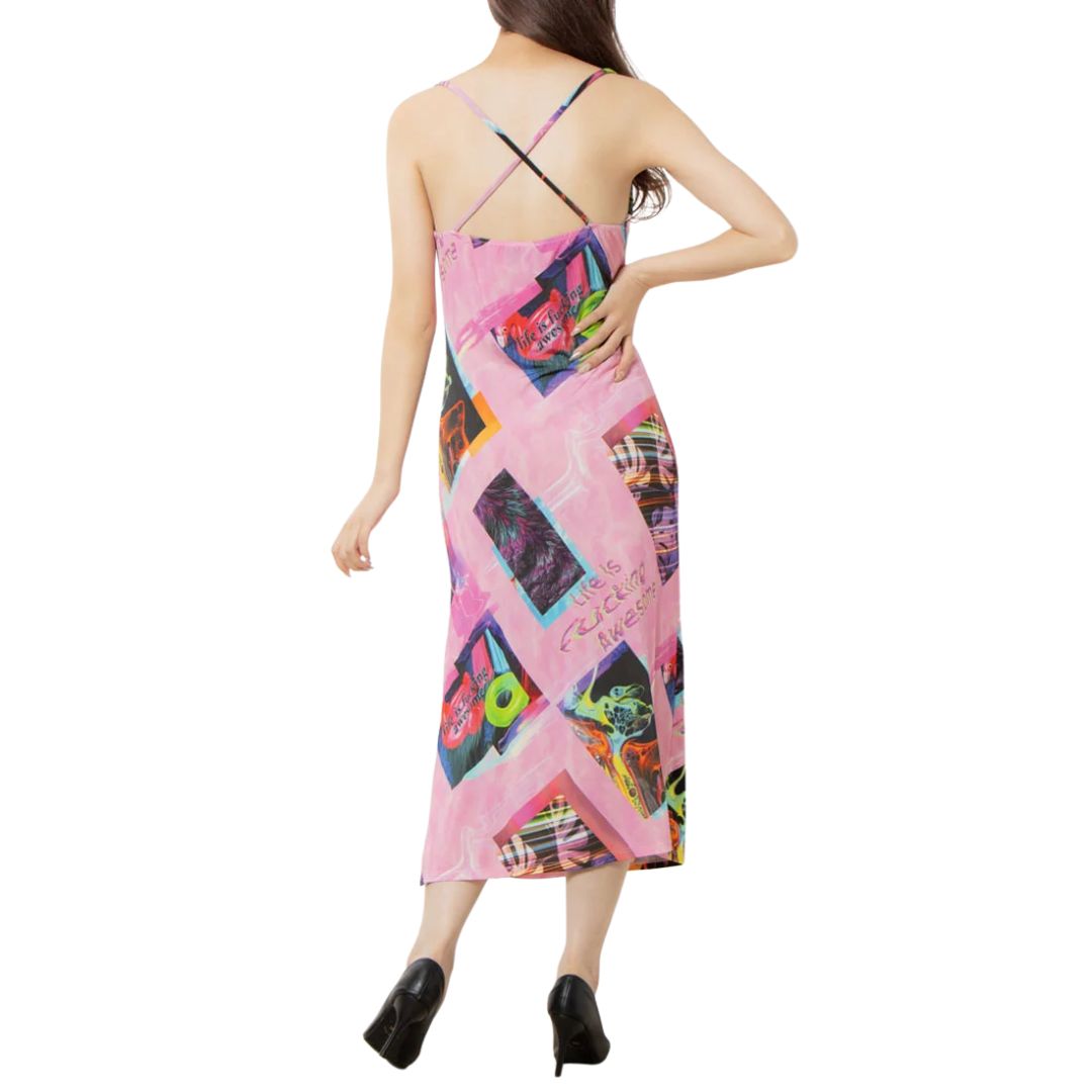 Desigual Pink Dress