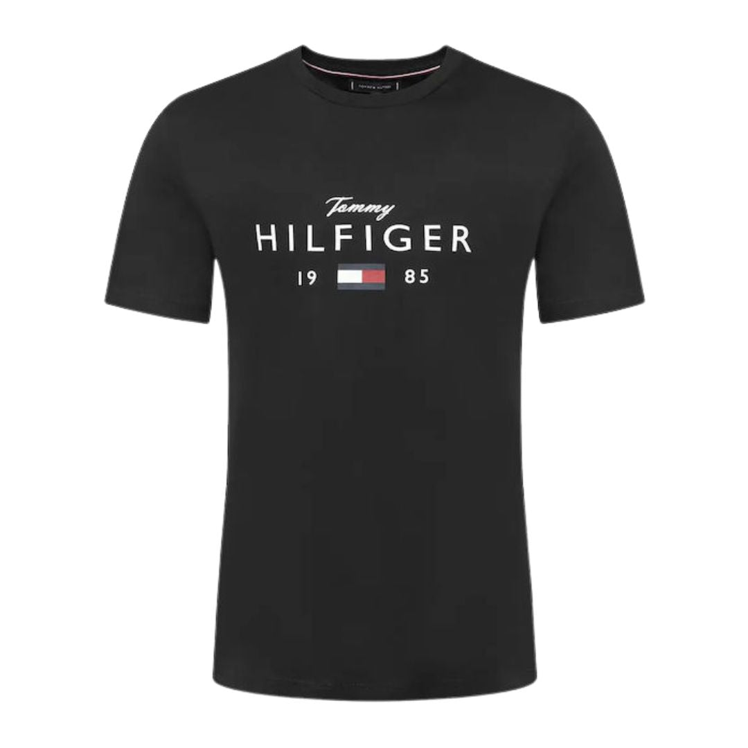 Tommy Hilfiger Men Black T-shirt
