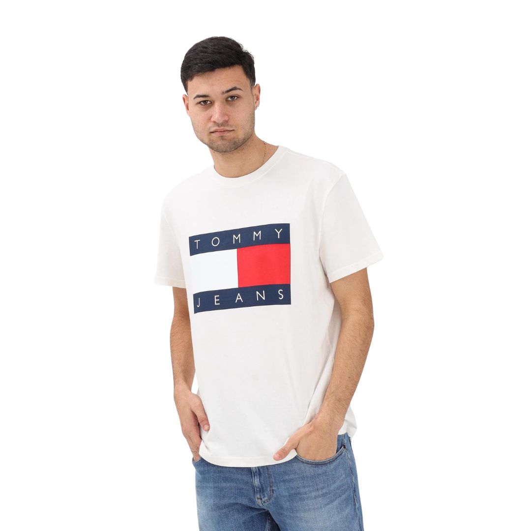 Tommy Hilfiger Men White T-shirt
