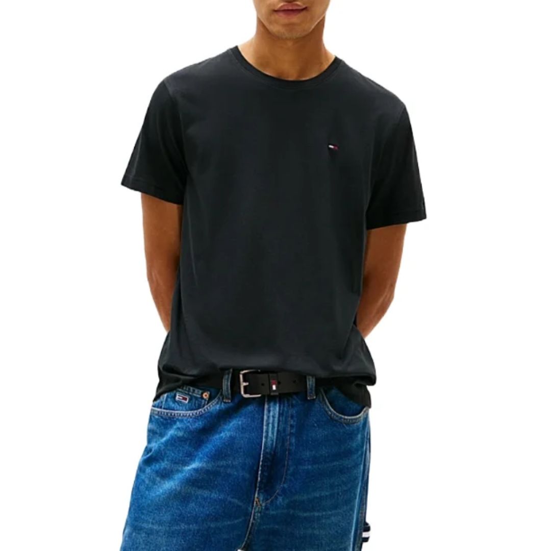 Tommy Hilfiger Men Black T-shirt