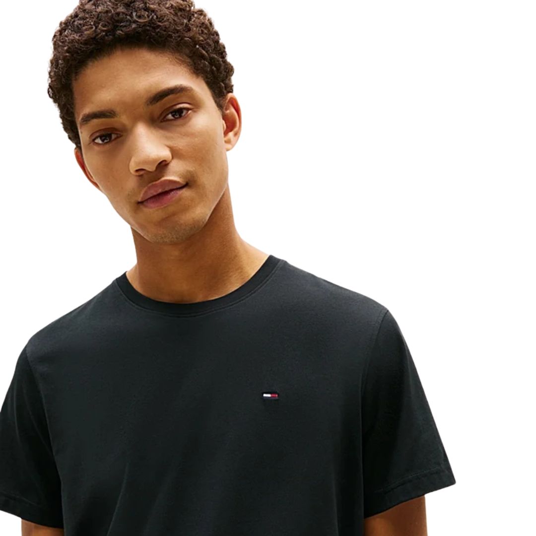 Tommy Hilfiger Men Black T-shirt