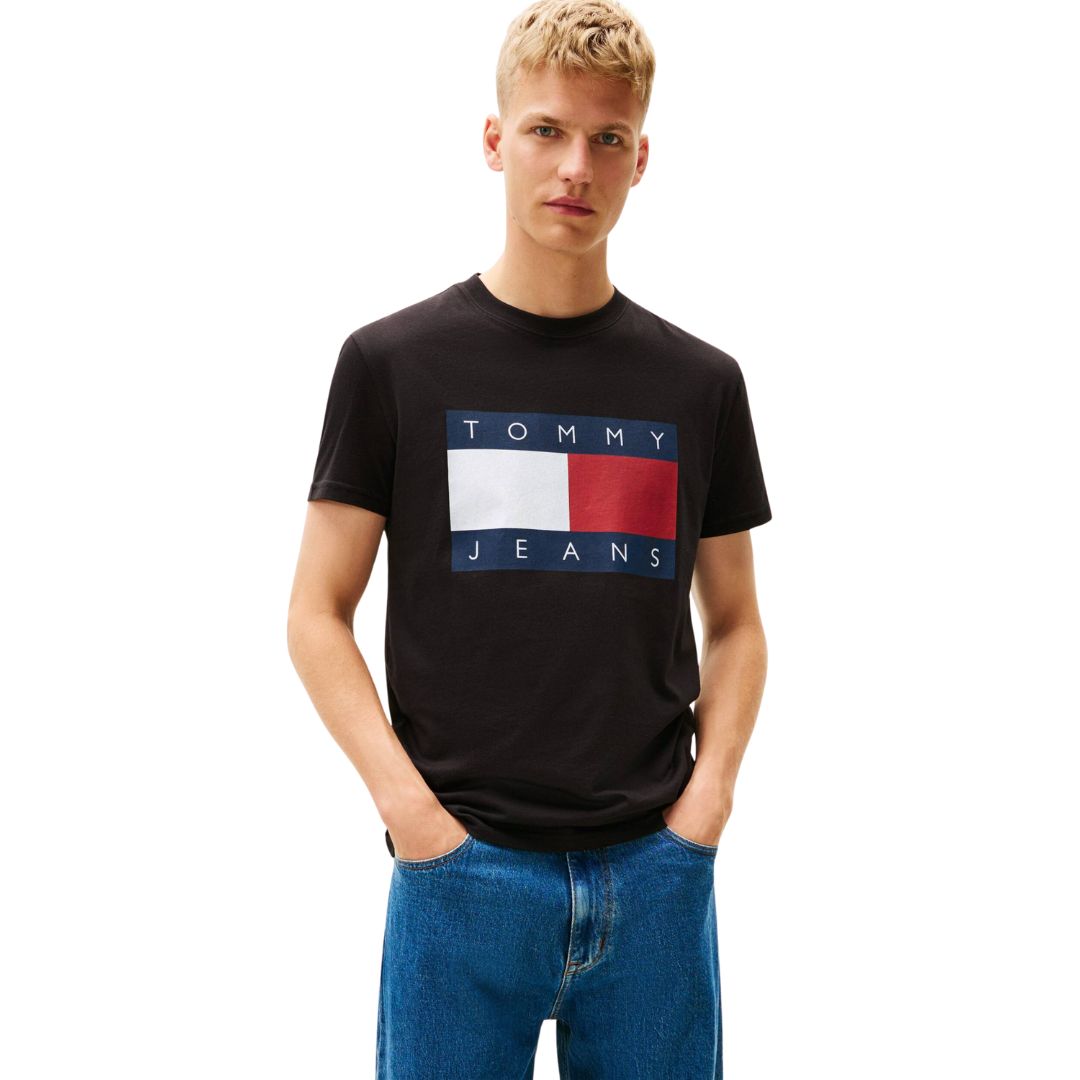 Tommy Hilfiger Men Black T-shirt