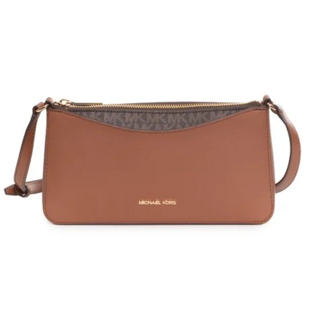 Michael Kors Arden Xbody Brown Shoulder Bag
