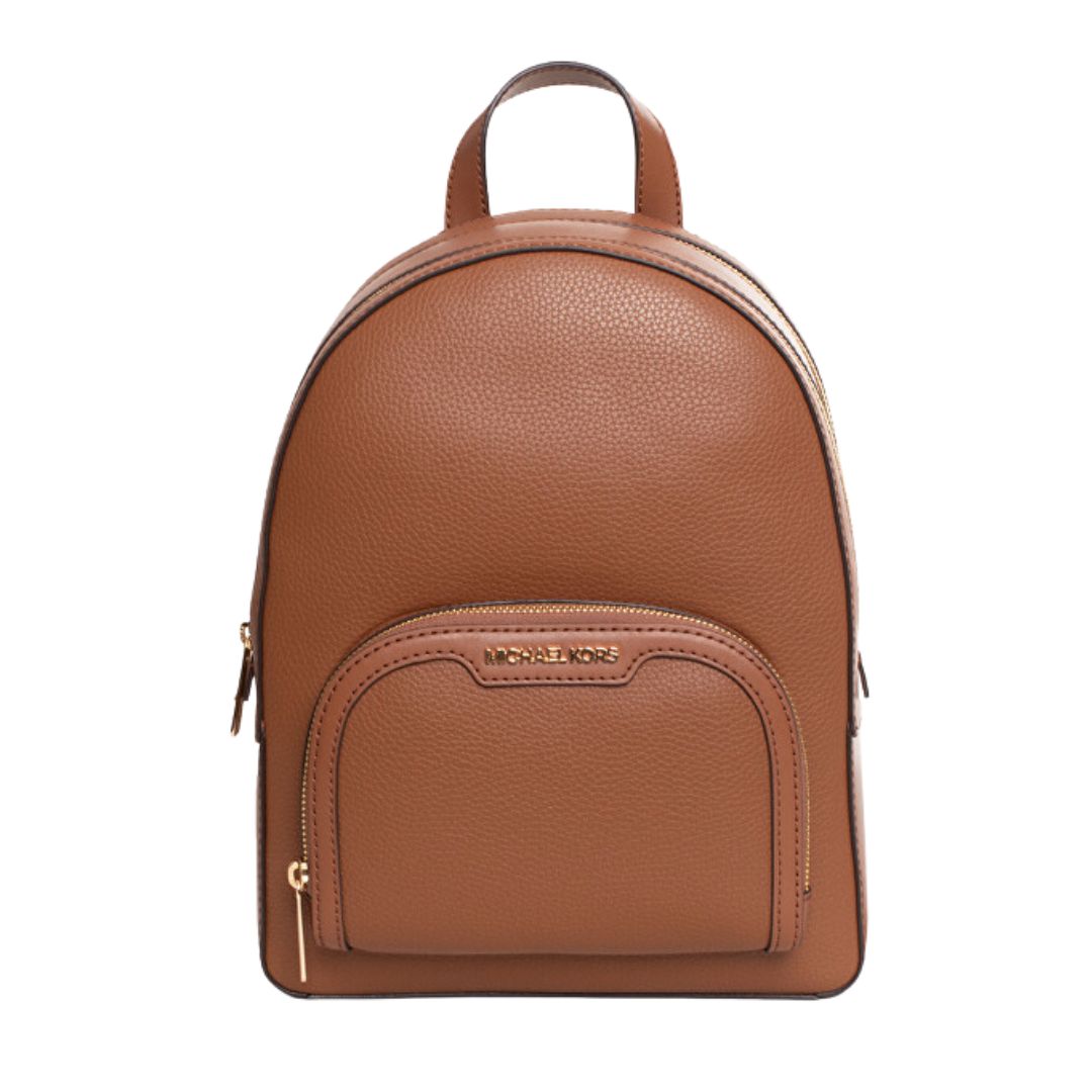 Michael Kors Brown Leather Backpack