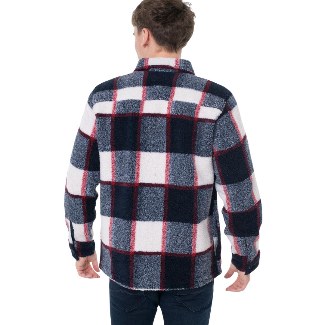 Tom Tailor Men Teddy Shirt Jacket