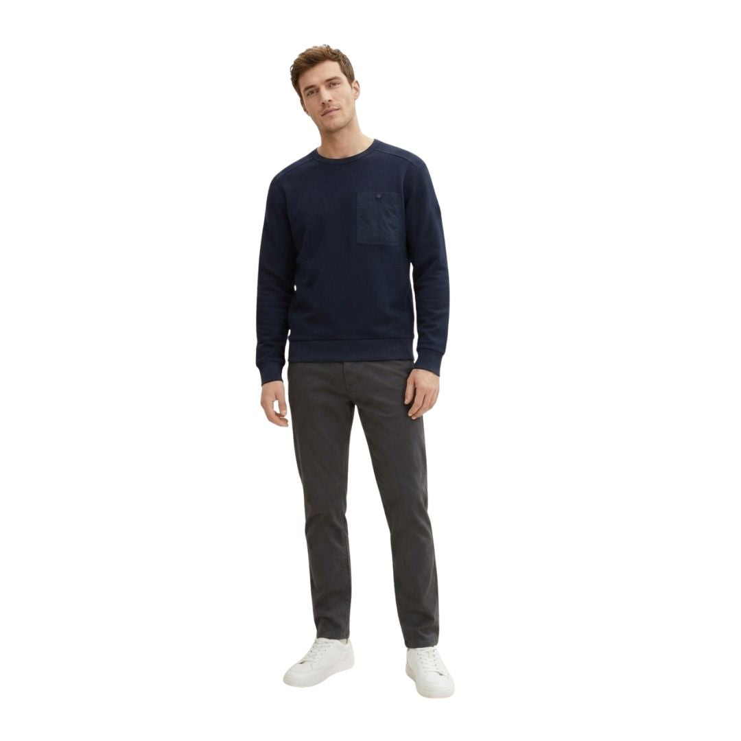 Tom Tailor Blue Men Pullover