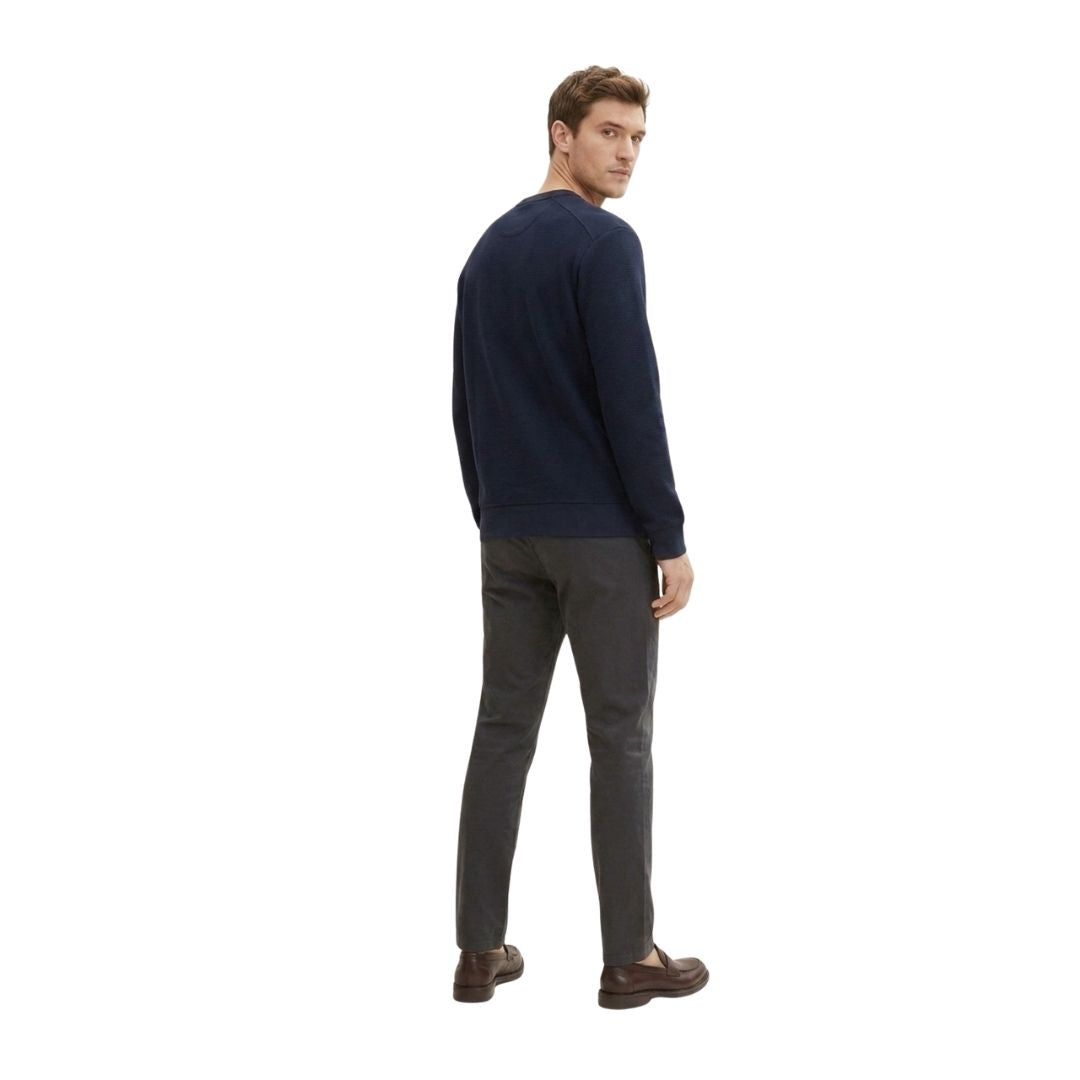 Tom Tailor Blue Men Pullover