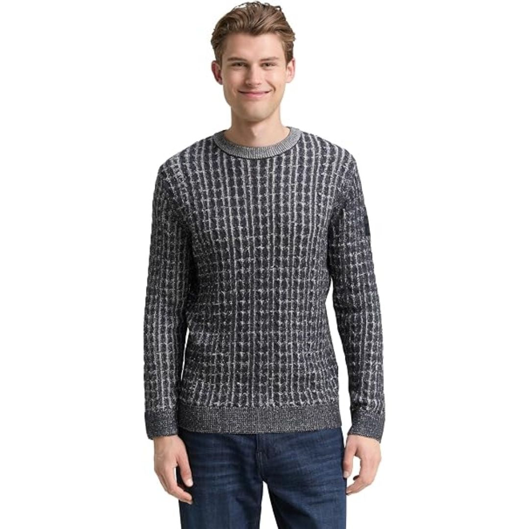 Tom Tailor Gray Men Pullover