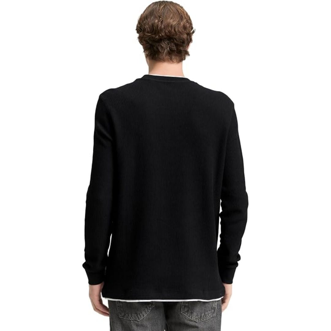 Tom Tailor Black Men Pullover