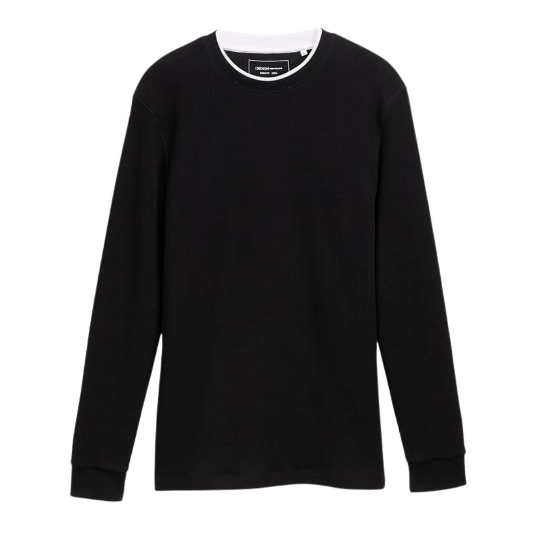 Tom Tailor Black Men Pullover