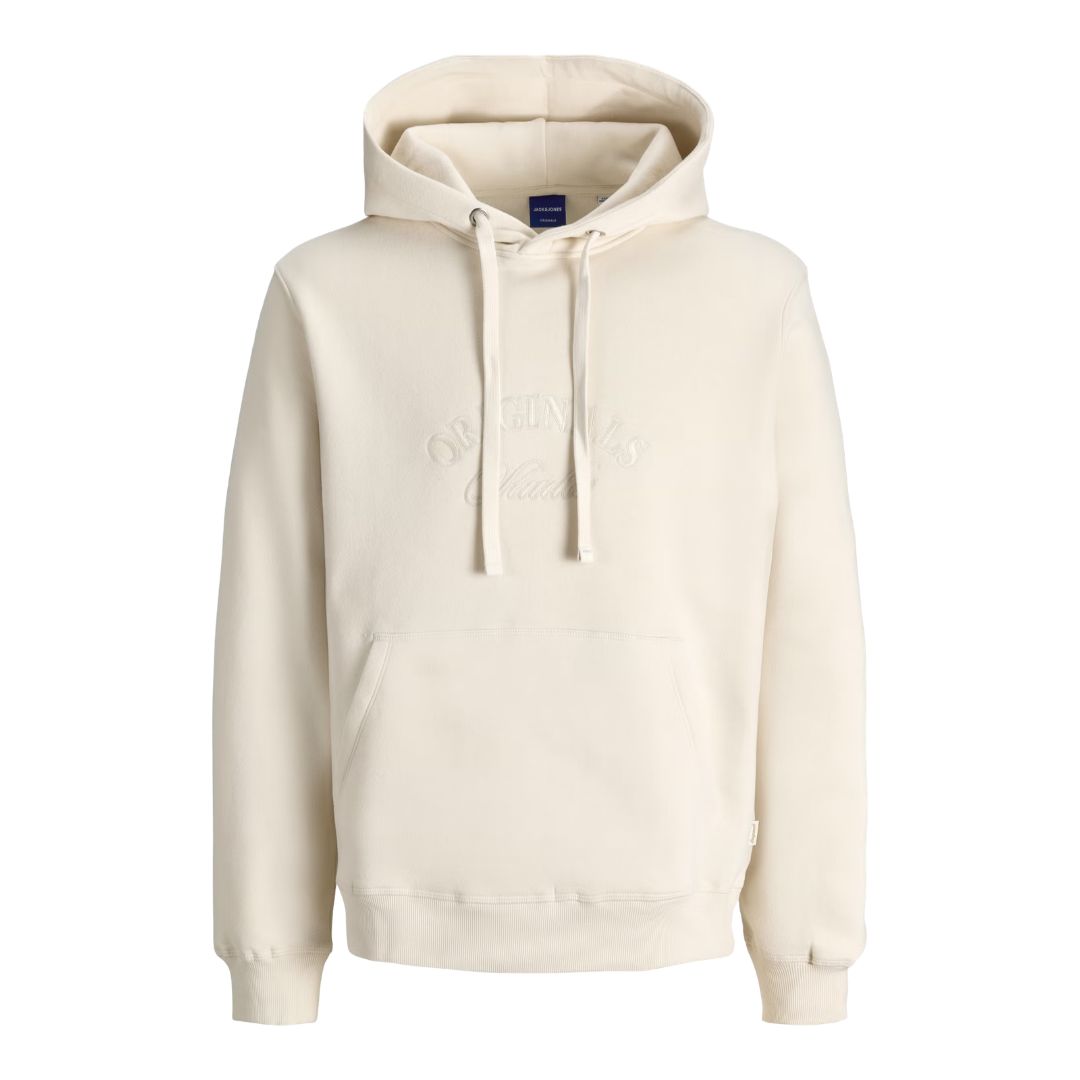 Jack & Jones Men's Bleecker Hooded Sweater | Beige