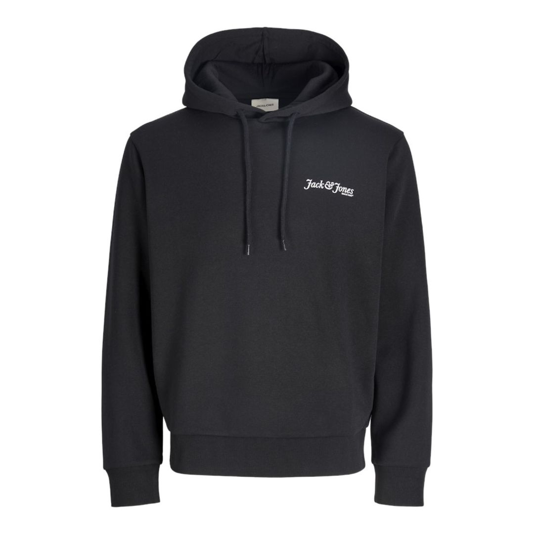 Jack & Jones Yuki Men's Hooded Sweater | Black