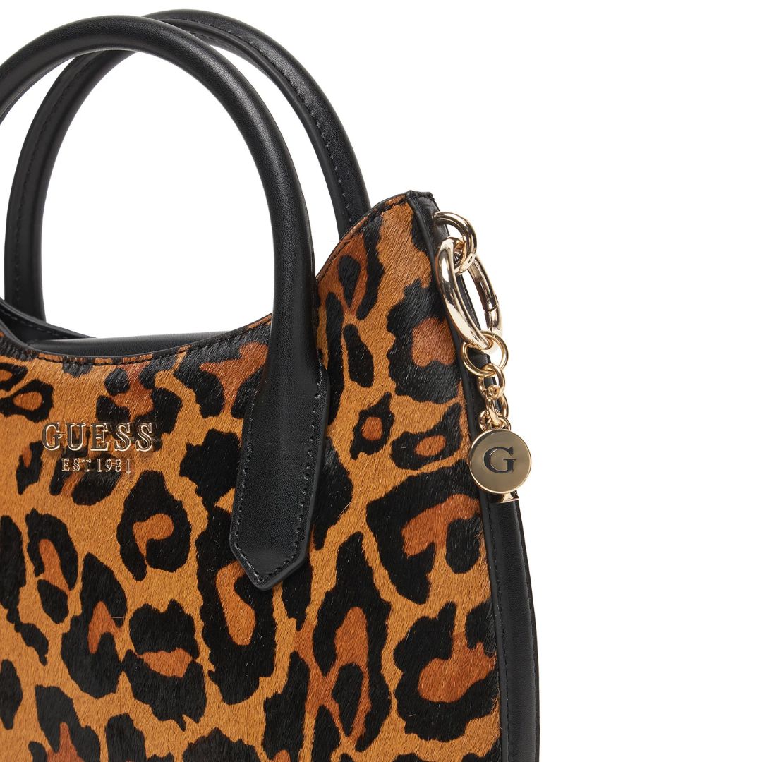Guess Leopard Print Handbag