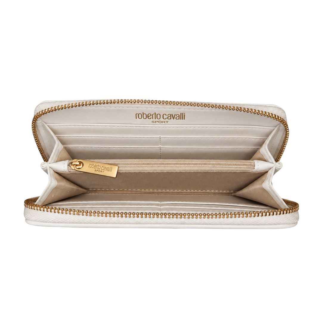 Roberto Cavalli Sport Wallet | White