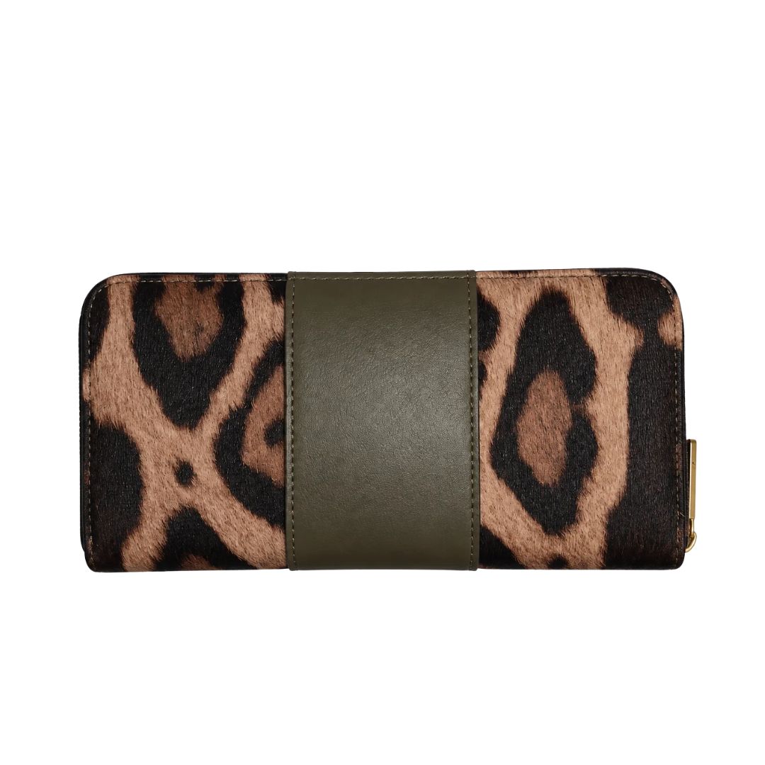 Roberto Cavalli Sport Wallet | Brown Patterned
