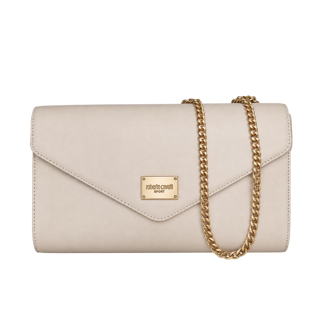 Roberto Cavalli Sport Bag | Cream