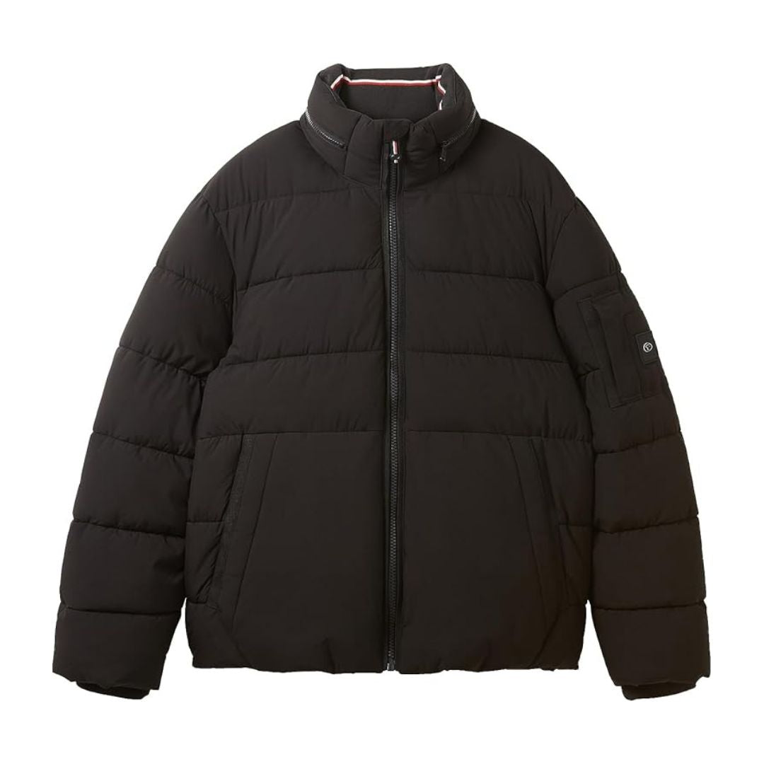 Tom Tailor Puffer Coat | Black