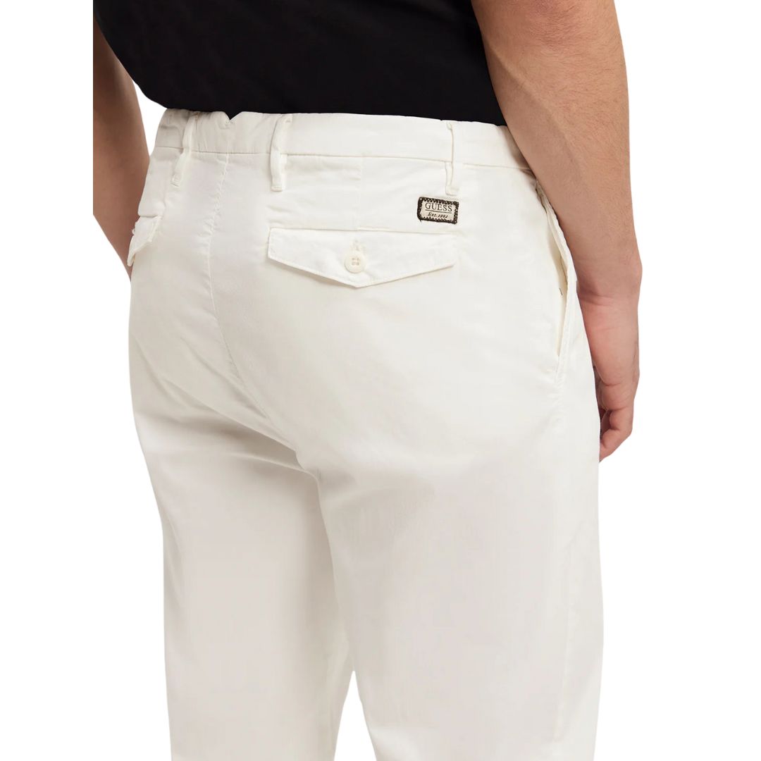 Guess White Chinos