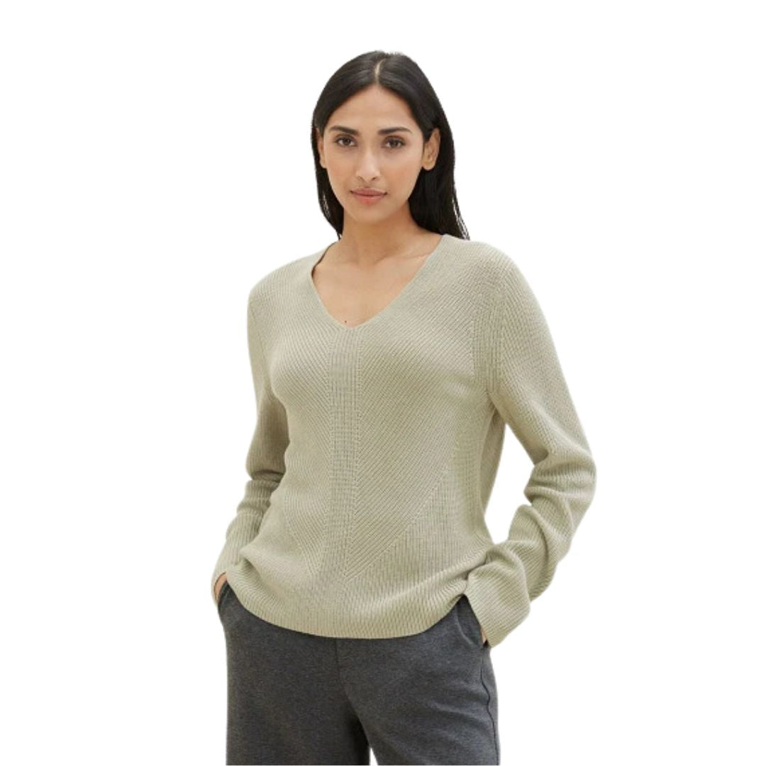 Tom Tailor Green Pullover