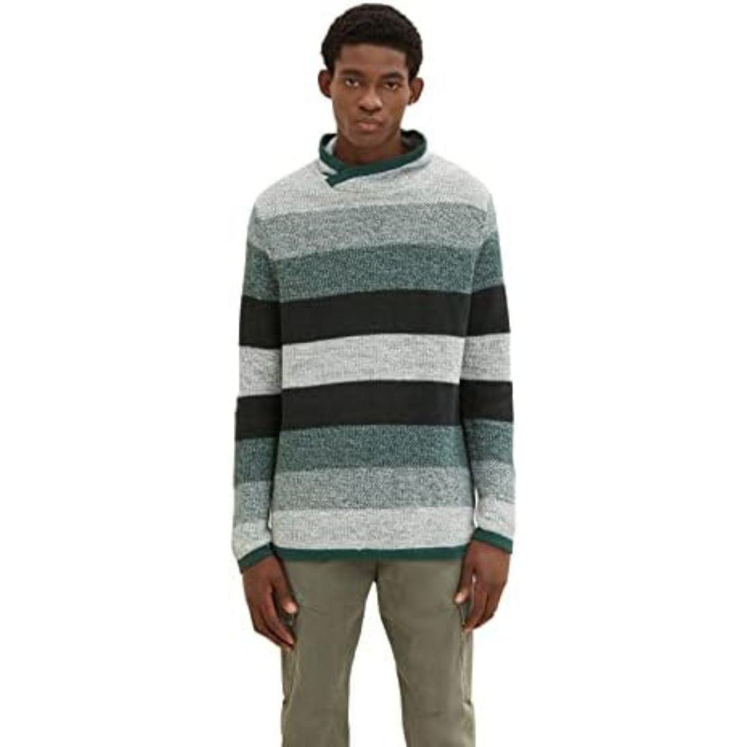 Tom Tailor Green Pullover