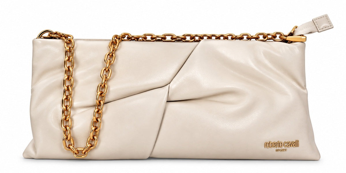 Roberto Cavalli Sport Bag | Cream