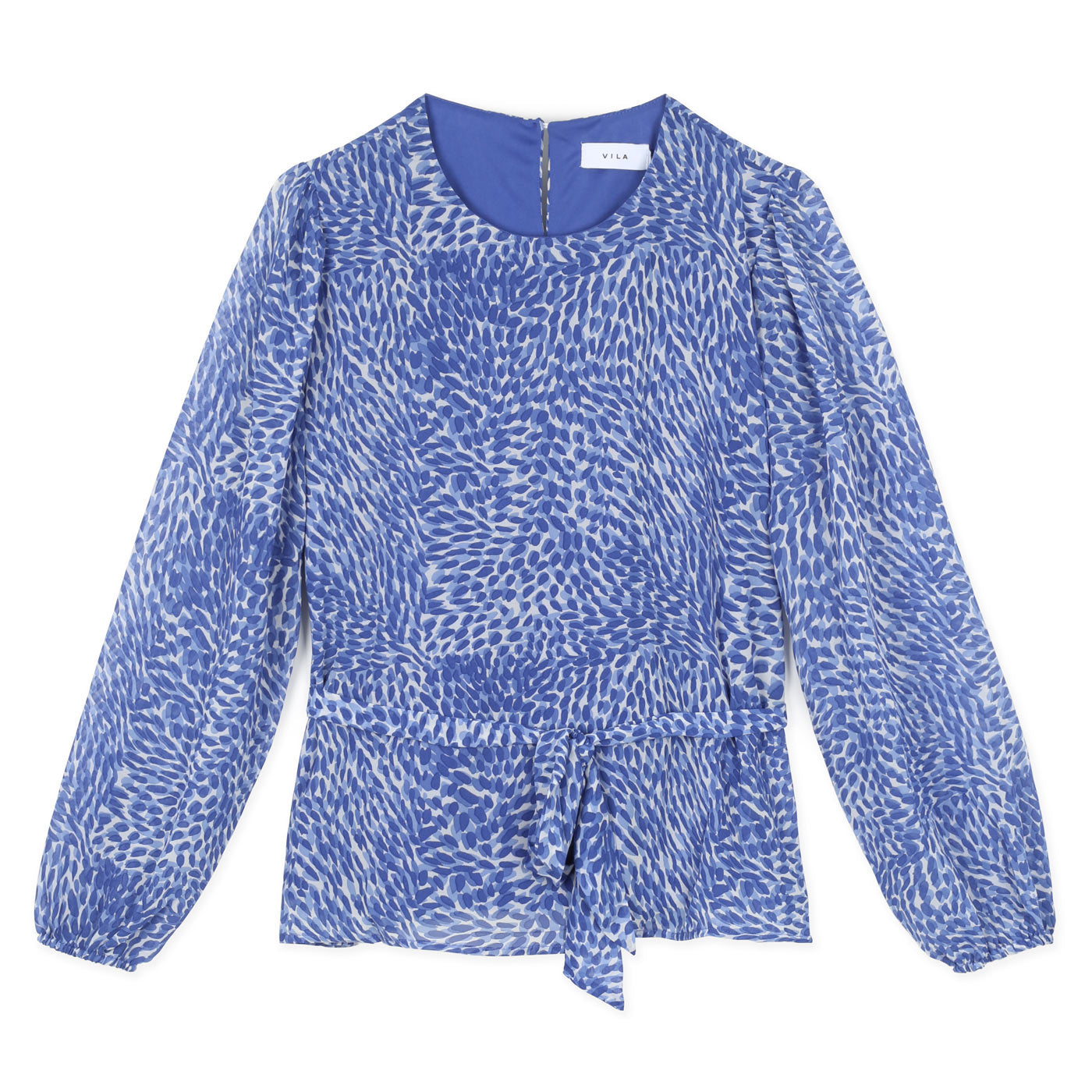 Vila Vifulla L/S TIE Belt Top