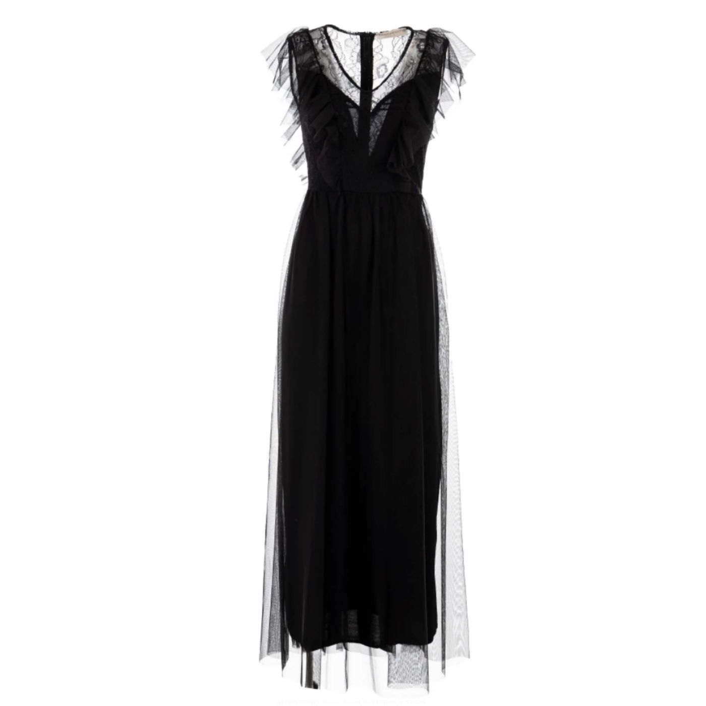 Rinascimento Sleeveless Dress | Black