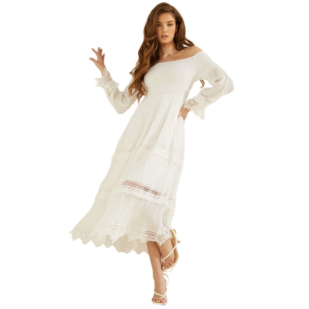 Guess White Dress