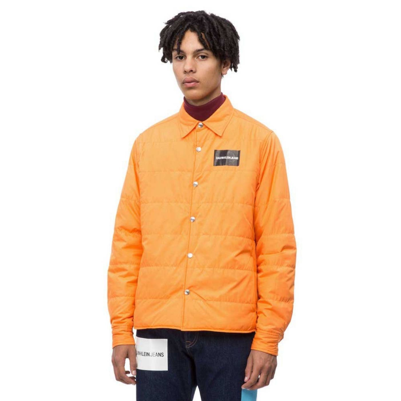 Calvin Klein Padded Jacket | Orange