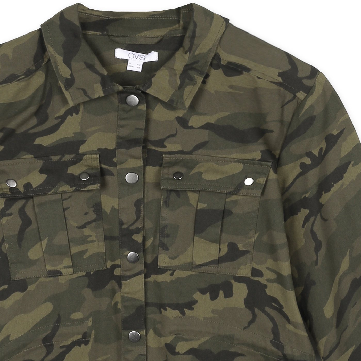 OVS Denim Jacket | Camo